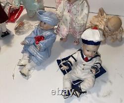 11 Ashton Drake Yolanda Bello PP 6 Babies Porcelain Baby Doll Set EXCELLENT