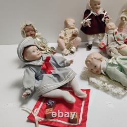 11 VTG 90s Yolanda Bello Ashton Drake Picture Perfect Baby Porcelain Doll Lot 6