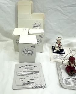 12 Ashton-drake Heirloom Ornaments Baby Dolls Boys Girls Limited Edition 1988