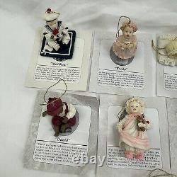 12 Ashton-drake Heirloom Ornaments Baby Dolls Boys Girls Limited Edition 1988