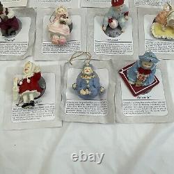 12 Ashton-drake Heirloom Ornaments Baby Dolls Boys Girls Limited Edition 1988