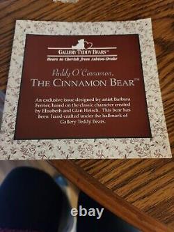 14 Ashton Drake Genuine Cinnamon Bear 1998
