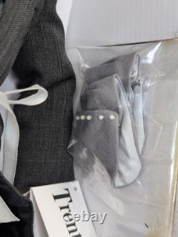 16.5 Ashton Drake Gene Trent Doll Top Of The Morning Gray Suit COA MIB #GG