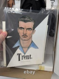 16.5 Ashton Drake Gene Trent Doll Top Of The Morning Gray Suit COA MIB #GG