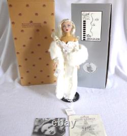 16 Ashton Drake Gene Doll Platinum Dream 2005 COA Shipper Swarovski Crystals