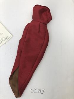 16 Ashton Drake Gene Violet Waters Doll Outfit Rouge Ear Noir Red Gown F57