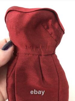 16 Ashton Drake Gene Violet Waters Doll Outfit Rouge Ear Noir Red Gown F57