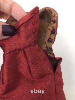 16 Ashton Drake Gene Violet Waters Doll Outfit Rouge Ear Noir Red Gown F57