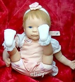19 Ashton drake AFFORDABLE Silicone NOT VINYL baby girl doll SEE ALL Poses VGUC