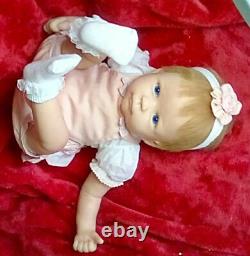 19 Ashton drake AFFORDABLE Silicone NOT VINYL baby girl doll SEE ALL Poses VGUC