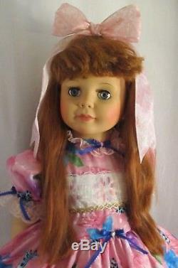 1980's Ashton Drake 35 Patti Playpal Doll, Auburn Hair, Blue Grey Eyes