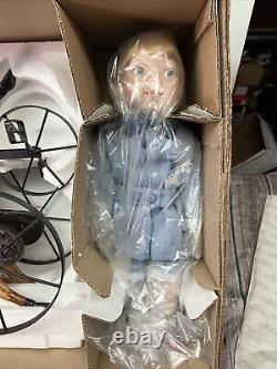 1995 Ashton Drake Gallerie Boy Doll WithHorse Bike Cindy Mcclur VICTORIAN PLAYTIME