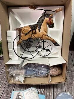 1995 Ashton Drake Gallerie Boy Doll WithHorse Bike Cindy Mcclur VICTORIAN PLAYTIME