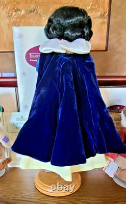 1999 Boxed Ashton-Drake Disney SNOW WHITE & SEVEN DWARFS Porcelain Dolls +COA