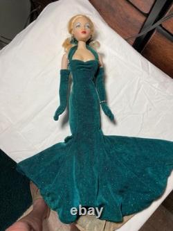 1999 Gene Redressed Convention Doll in OOAK Green Gown & Acces Unsigned Orig Box