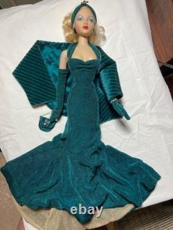 1999 Gene Redressed Convention Doll in OOAK Green Gown & Acces Unsigned Orig Box