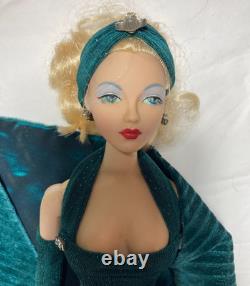 1999 Gene Redressed Convention Doll in OOAK Green Gown & Acces Unsigned Orig Box