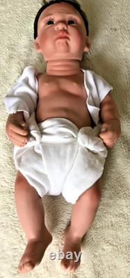 2 AshtonDrake Weighted Silicone Twin Baby Doll by Linda Murray AEL 2006 A856 855