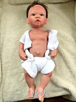 2 AshtonDrake Weighted Silicone Twin Baby Doll by Linda Murray AEL 2006 A856 855