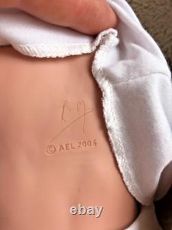 2 AshtonDrake Weighted Silicone Twin Baby Doll by Linda Murray AEL 2006 A856 855
