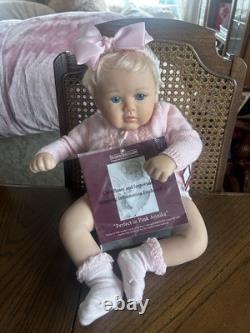 20 Ashton Drake PRETTY IN PINK ANNIKA Soft Touch Weighted Baby Doll-Perfect