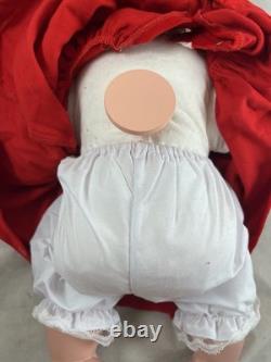 20 Ashton Drake Thumbelina Doll in Christmas Outfit Vinyl Vintage Repro 2003