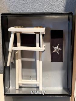 2000 Ashton Drake 5th Anniversary Simply Gene Platinum with Directors Chair NRFB