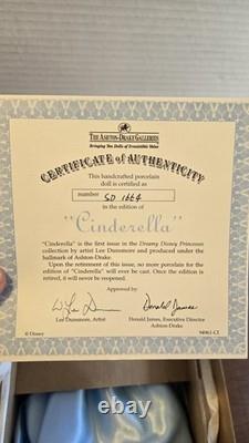 2000 Ashton Drake Cinderella Porcelain Doll NIB COA 94961 Disney Princess