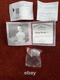 2003 Ashton Drake Betsy Wetsy Doll with Pacifier and Bottle NIB NRFB