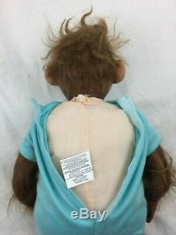 2X ASHTON DRAKE Lifelike Baby ORANGUTAN Monkey Dolls Set Pair FRANKIE & FIONA