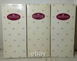 3 Ashton Drake Galleries A HOLLY HOBBIE Summer AUTUMN Winter Porcelain Doll