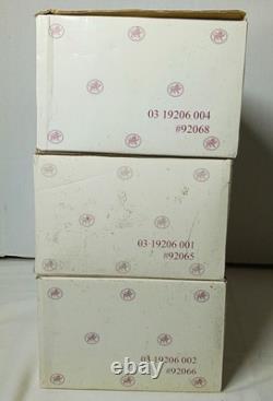 3 Ashton Drake Galleries A HOLLY HOBBIE Summer AUTUMN Winter Porcelain Doll