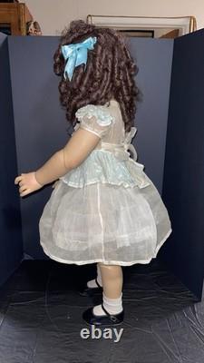30 Ashton Drake ADG Doll Curly Brunette Lace Dress Original Read