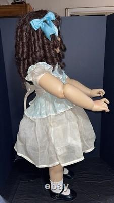 30 Ashton Drake ADG Doll Curly Brunette Lace Dress Original Read