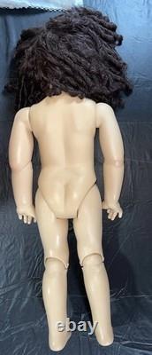35 Ashton Drake ADG Poseable Brunette Doll White Lace Dress