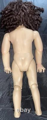 35 Ashton Drake Galleries Poseable Brunette Doll Curly Hair ADG