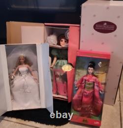 4 Collectible Doll Set 2 Barbie, Ashton Drake, Paradise Galleries FREE SHIPPING