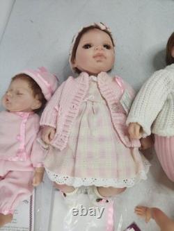 (4) Vintage Ashton Drake Dolls Bundle 2 With COA