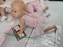 (4) Vintage Ashton Drake Dolls Bundle 2 With COA