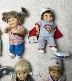 8 Ashton-Drake Nurse's RX Love & Laughter Collectible Doll Collection Dolls Lot