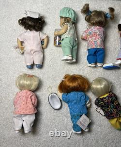 8 Ashton-Drake Nurse's RX Love & Laughter Collectible Doll Collection Dolls Lot