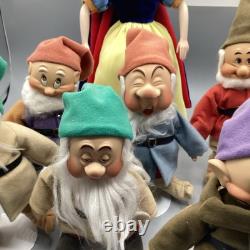 (8)Snow White and the Seven Dwarfs Ashton-Drake Porcelain Dolls-Limited Edition