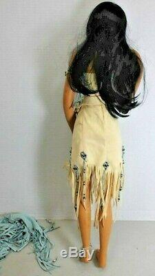 A21 27 Native American Princess Porcelain Doll Ashton Drake Wind Seeker & GWP
