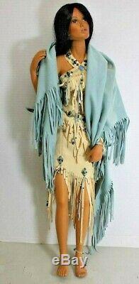 A21 27 Native American Princess Porcelain Doll Ashton Drake Wind Seeker & GWP