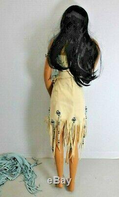 A21 27 Native American Princess Porcelain Doll Ashton Drake Wind Seeker & GWP