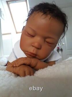 AA Ethnic Baby Doll Deshawn by Lorna Miller Sands & Ashton Drake