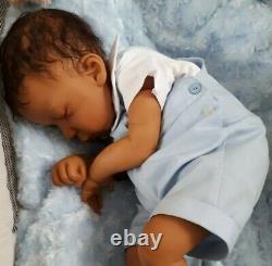 AA Ethnic Baby Doll Deshawn by Lorna Miller Sands & Ashton Drake