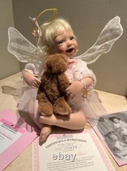 ASHTON DRAKE 4 Doll Angel Collection Faith Hope Love Happiness