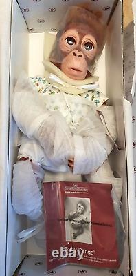 ASHTON DRAKE BABY PONGO Orangutan Monkey Realistic Reborn Doll New in Box