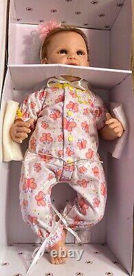 ASHTON DRAKE Butterfly Kisses and Flower Petal Wishes So Truly Real Doll NIB